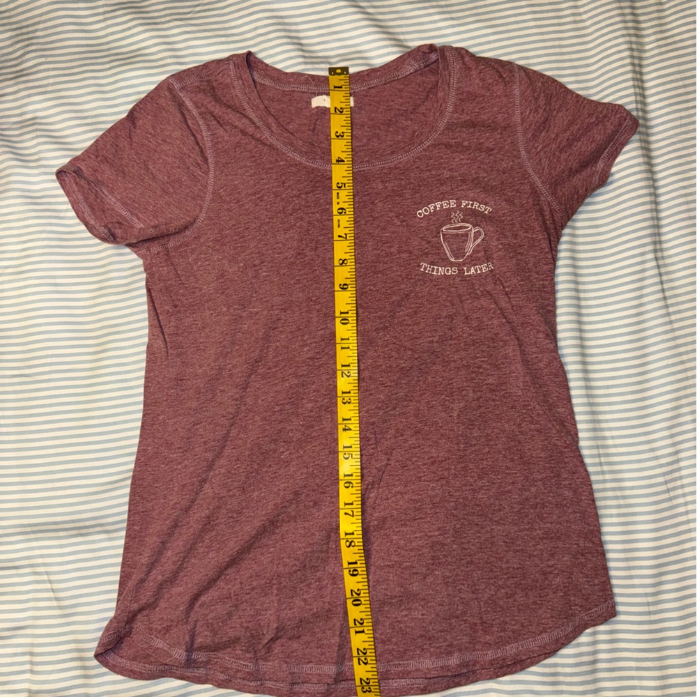 Coffee First T-shirt size S